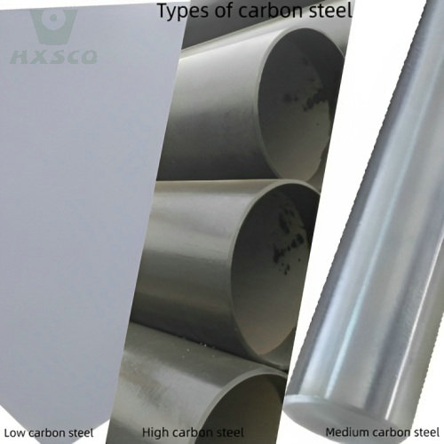 3 types of carbon steel